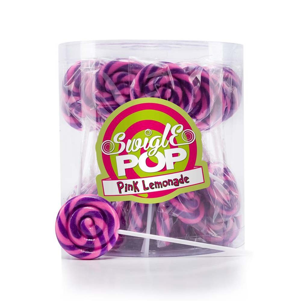 Sucettes Swigle Pop Mini Pink Lemonade x50 - B2B Pop's America